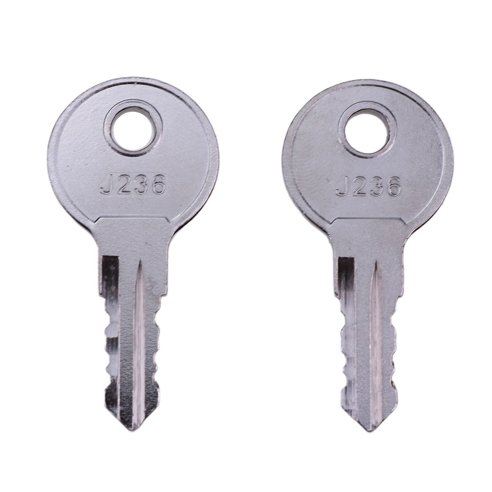 2X J236A J236 Door Lock Keys Replacement J236-A Key Set New