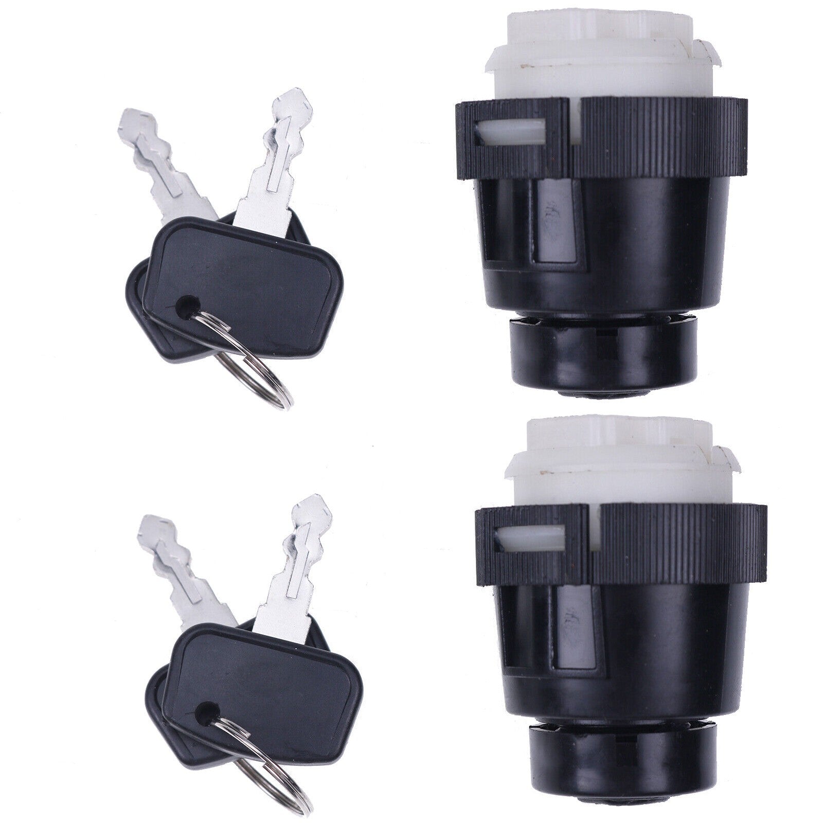 2X Ignition Switch Keys 1C7020-06400 K3281-62100 for Kubota ZG222 ZG227 RTV500G
