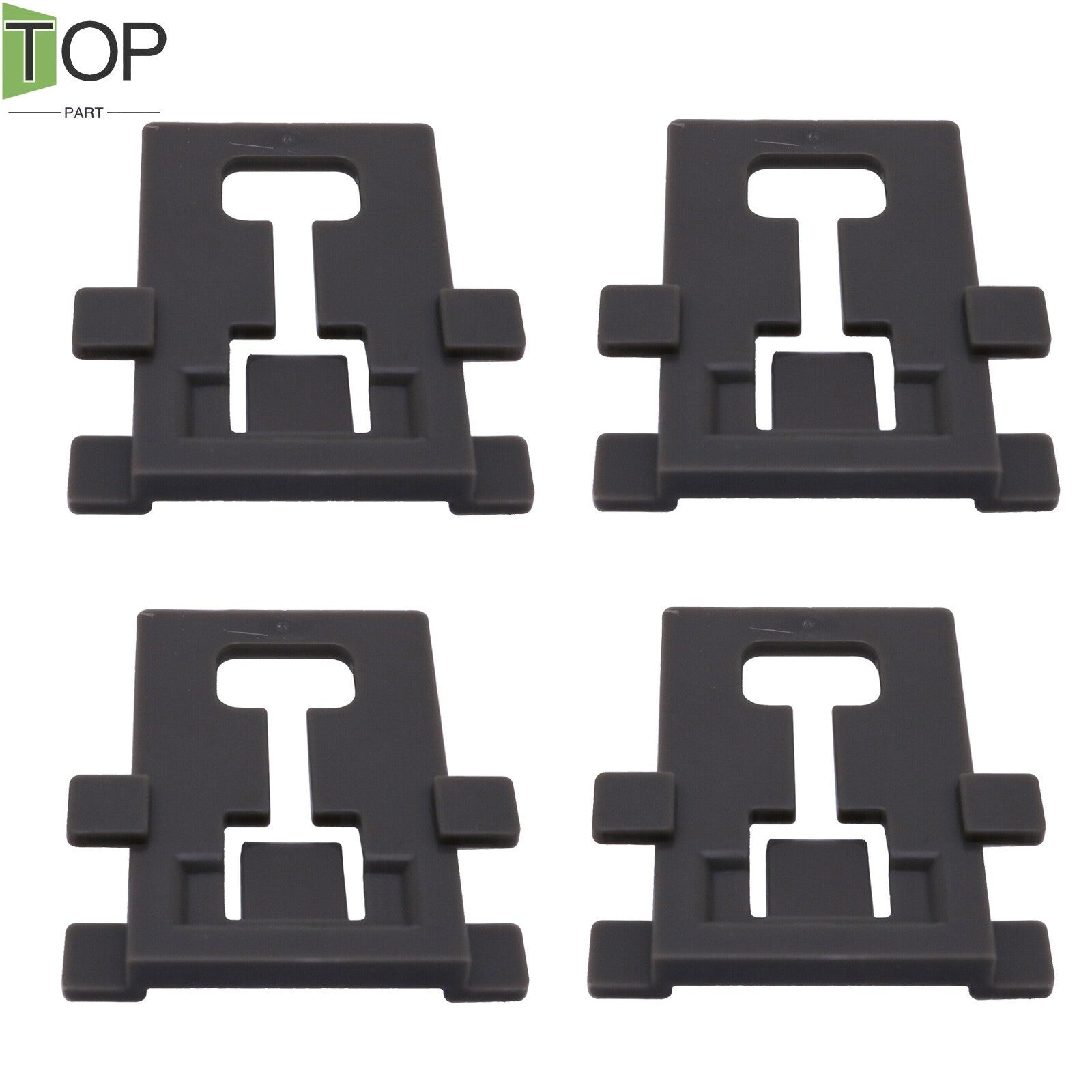 4PC W10195840 Adjuster Positioner for Whirlpool Dishwasher Replacement Parts