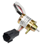 Yanmar 119233-77932 12V Shutoff Solenoid for TB235 3TNV88-BPTB2 Engine
