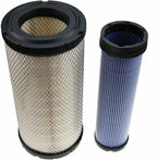 WIX Air Filter Set 46562 46569 Replaces Case 222421A1 222422A1