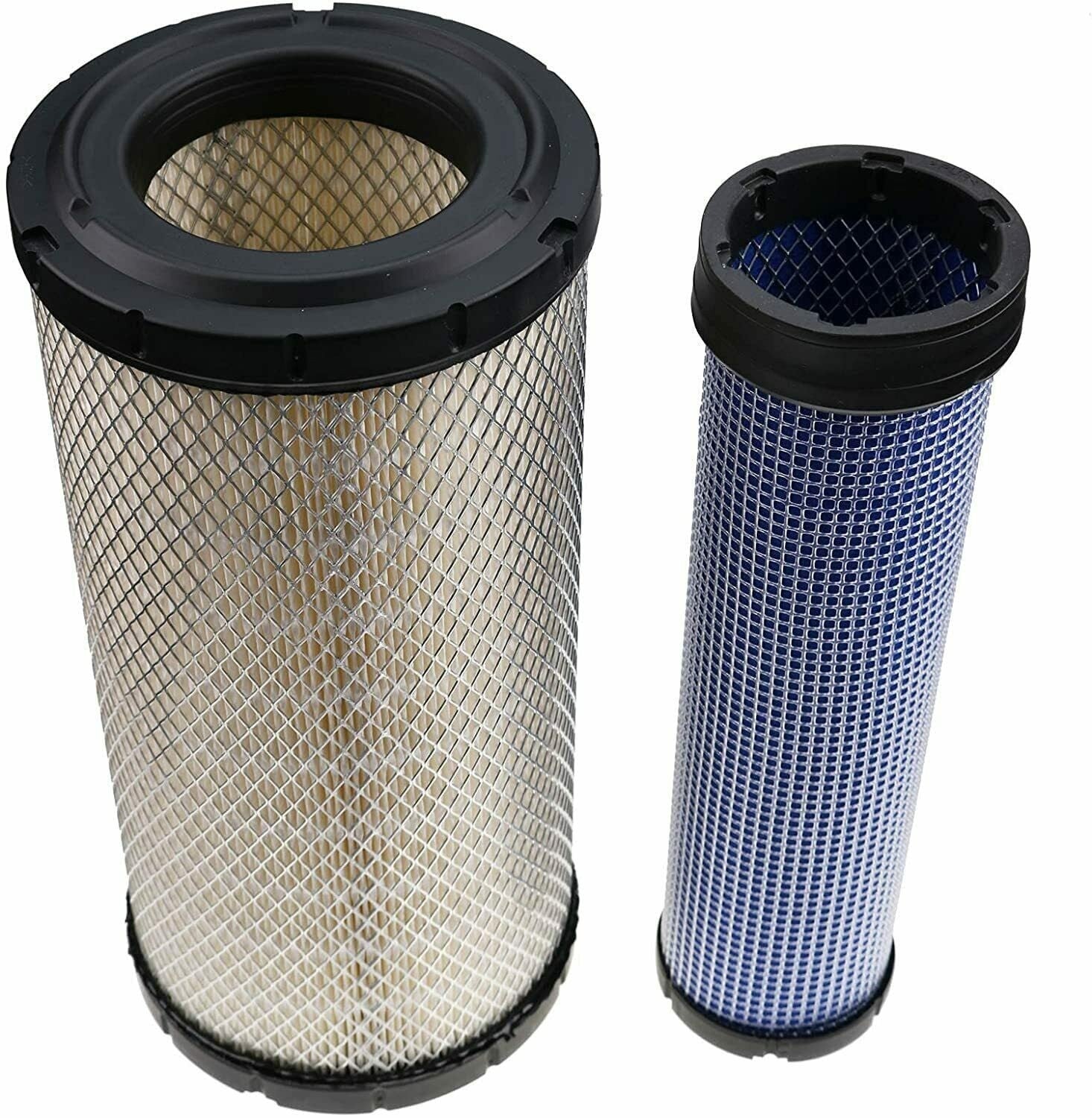 WIX Air Filter Set 46562 46569 Replaces Case 222421A1 222422A1