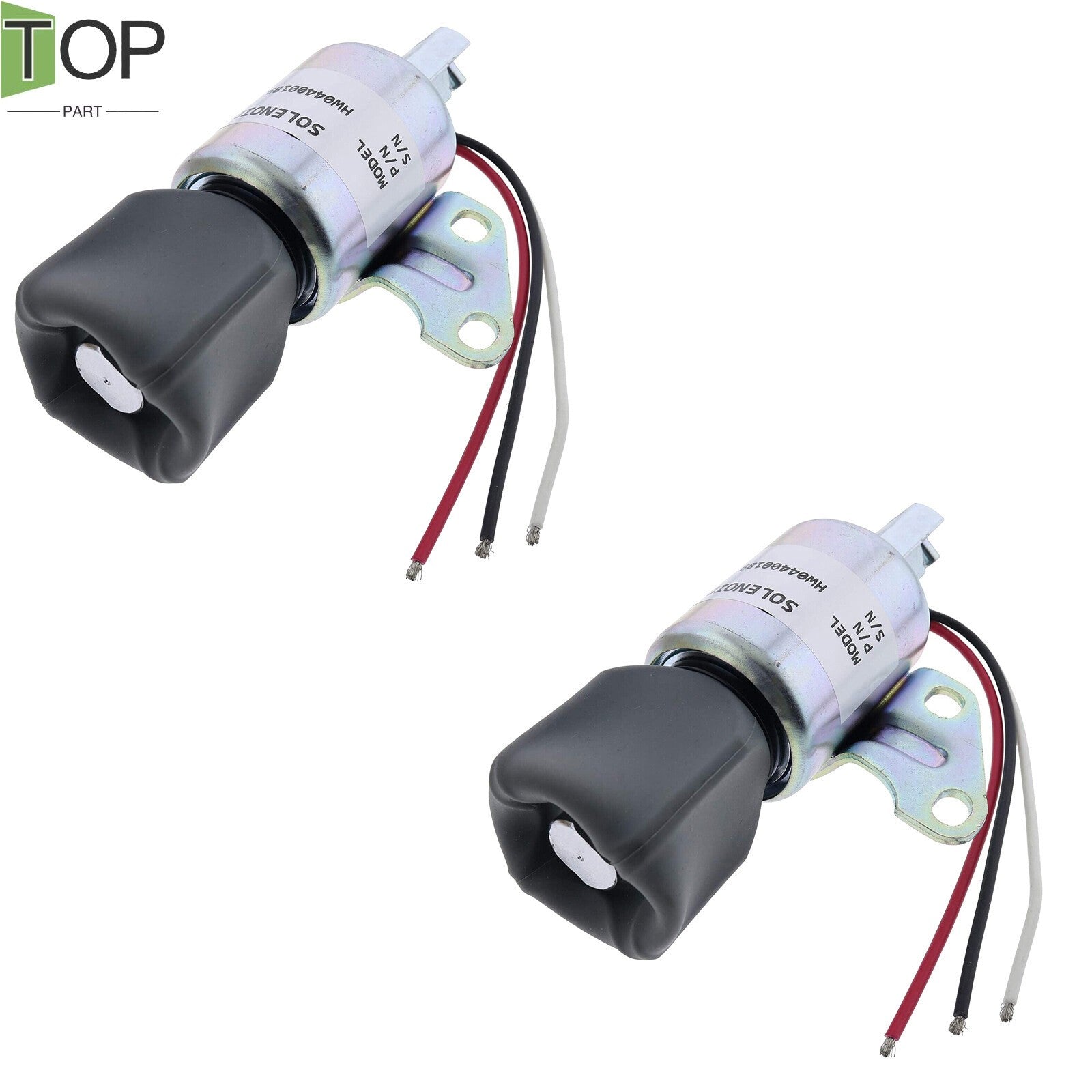 2X Solenoid SA-4899-12 1756ES-12SUL5B1S5 for Kubota D722 Z482 D902 Engine Parts