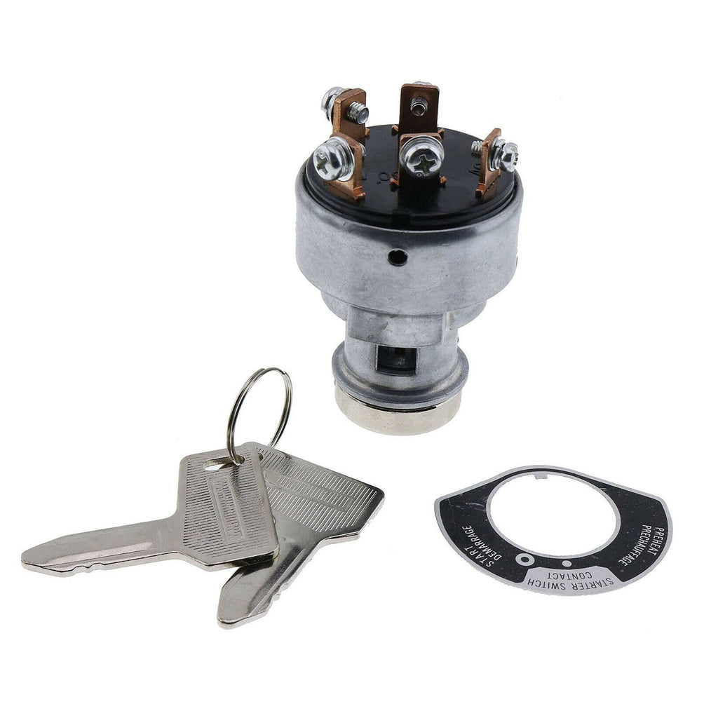 Yanmar C50R Engine Ignition Switch w/ 301 Keys 933110-00100 3TNV76