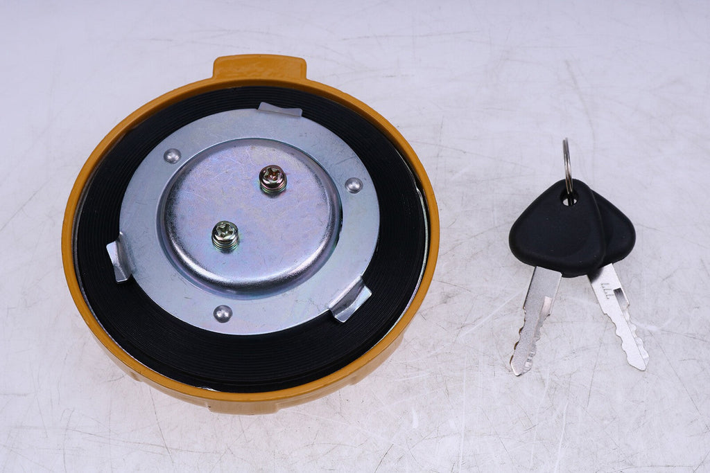 Volvo EC55B EW55B EC140 Fuel Cap with 2 Keys 14528922 14639653