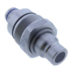 Male Flat Face Coupler for Bobcat 753 863 S175 S650 & John Deere 318E 319E