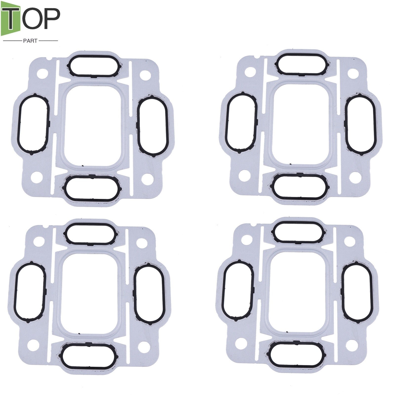 4X Turbocharger Mounting Metal Gasket 3921926 for Cummins 4/6B C8.3 Engine