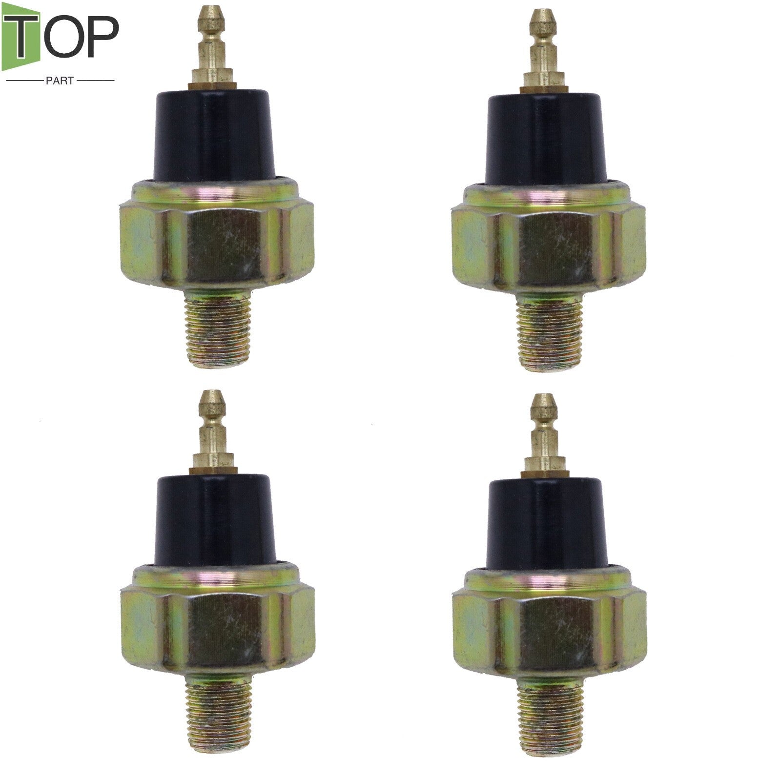 4X Oil Pressure Switch 124160-39451 for Komatsu PW95R-2 PW110R-1 4D98E-1C