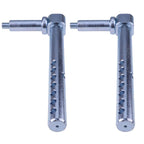 2X AM136328 Mower Deck Gauge Wheel Arms for John Deere X300 X320 X500 X530