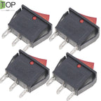 4 Power Rocker Switch for Twin Star Fireplaces 23E05-0520-A2298 0530-A1778