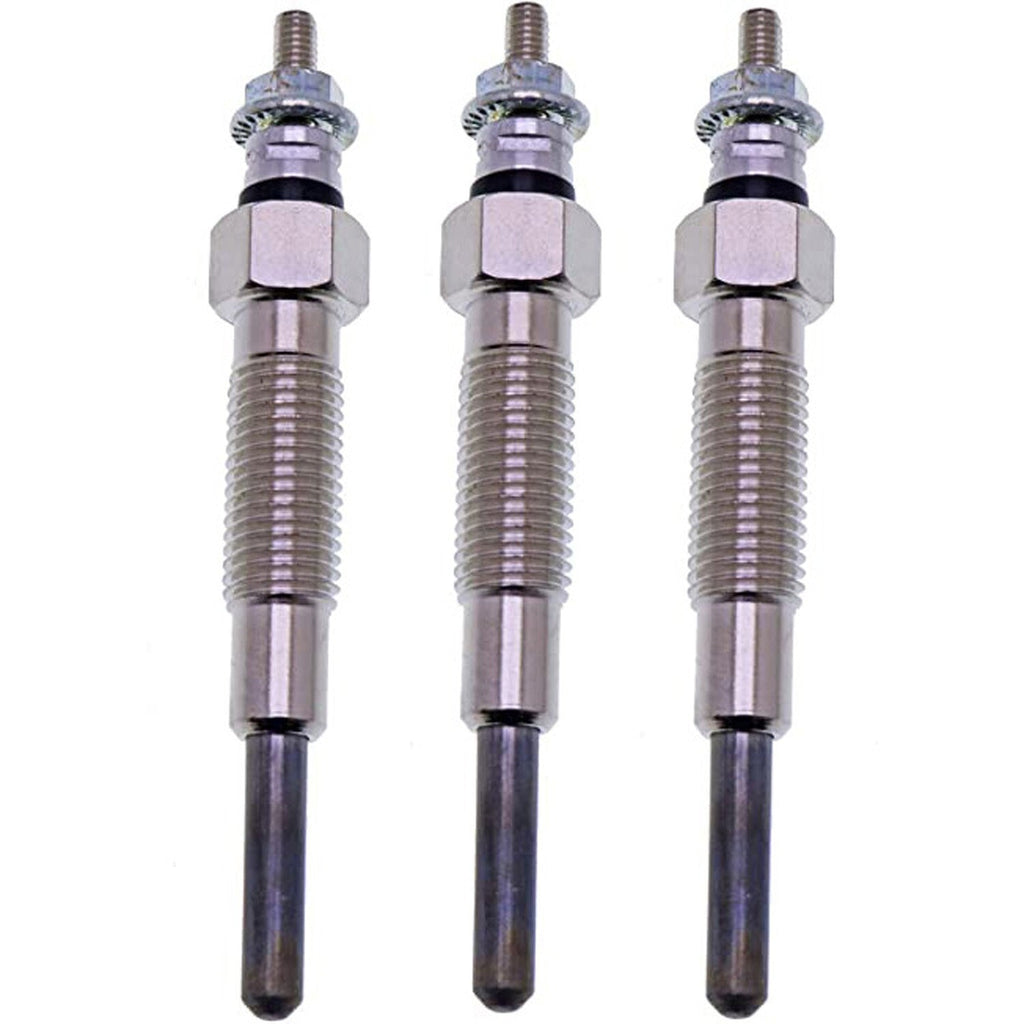 3PCS Glow Plug 32A66-03102 for Mitsubishi S4S Engine Forklift Excavators