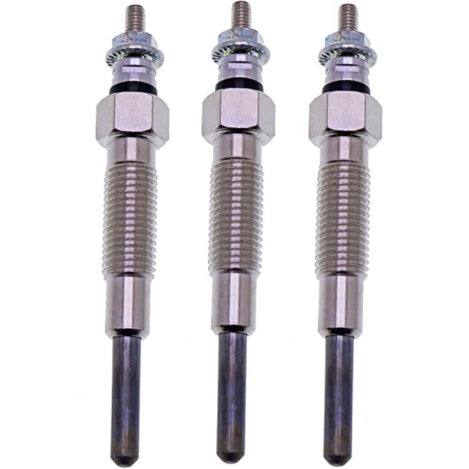 3PCS Glow Plug 32A66-03102 for Mitsubishi S4S Engine Forklift Excavators