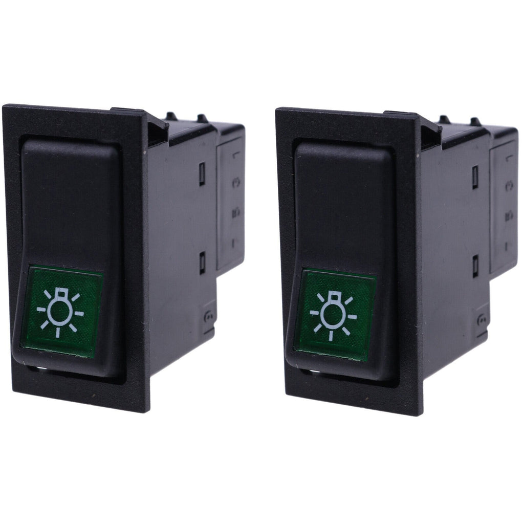 2X Rocker Switch 30944100 for Case IH 1056 1255 1455XL 3210 3220 3230 395 4210