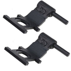 2PCS Cab Door Hinge 7193725 For Bobcat S450 S510 S550 S570 T450 T550 T590 T595