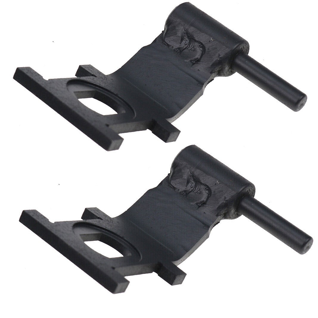 2PCS Cab Door Hinge 7193725 For Bobcat S450 S510 S550 S570 T450 T550 T590 T595