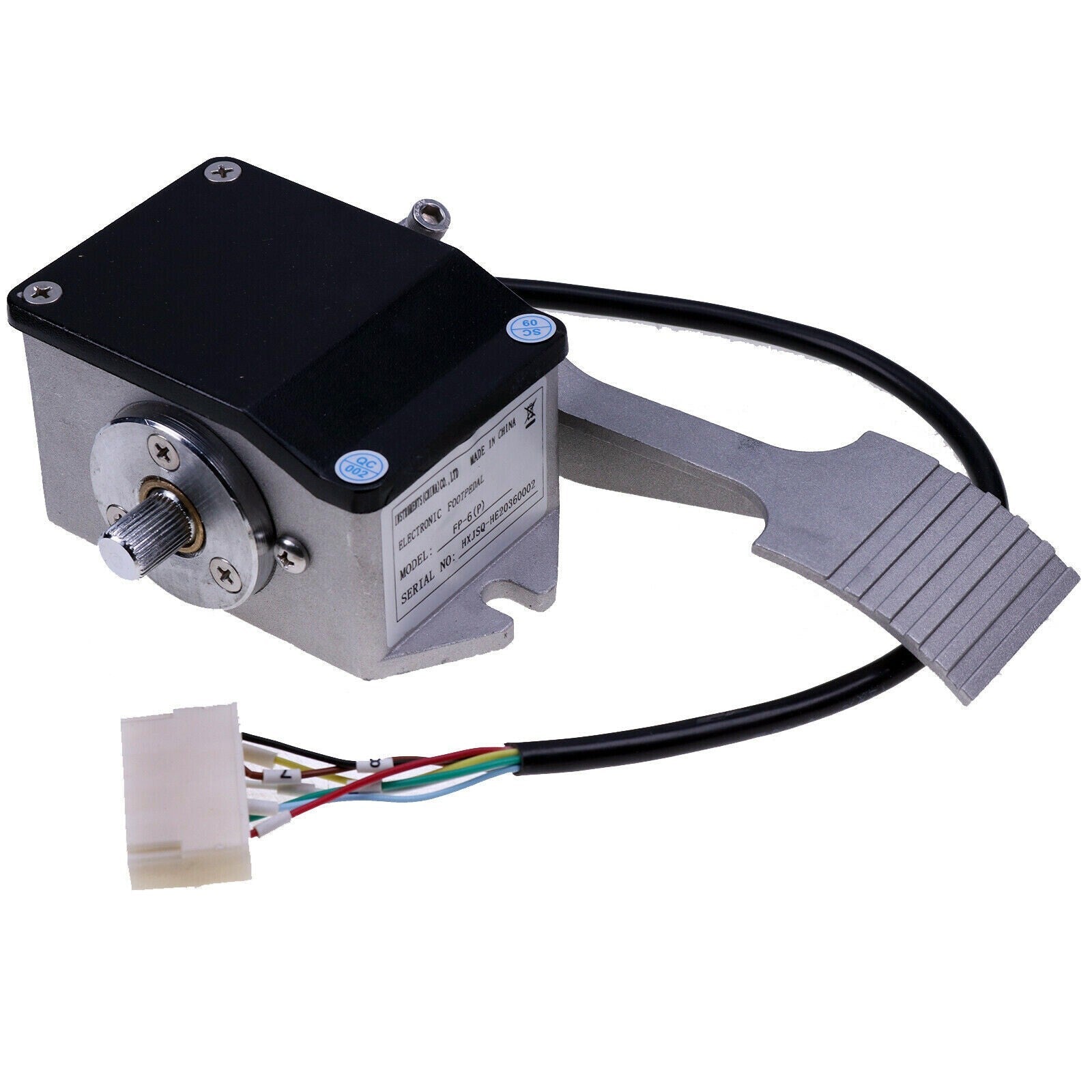 Foot Throttle FP-6 Style 0-5K Footpedal For Curtis EV Potentiometer Type 0-5 Ohm