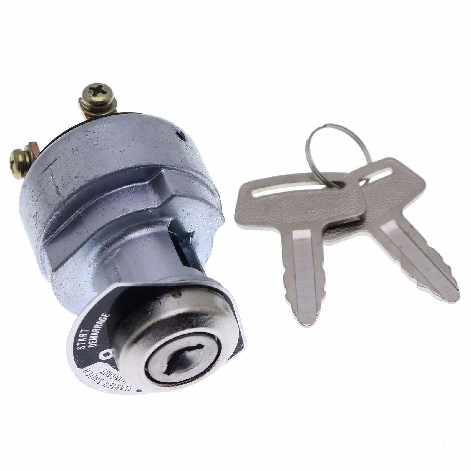 New Starter Key W/ 2 keys 1E013-63590 For Kubota D722 D902 D1305 V1205 V1305