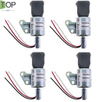 4X 12V Shutdown Solenoid 17520-60013 For Kubota D722 D902 Z482