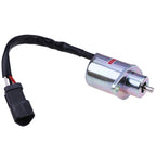 Fuel Shutoff Solenoid 12V 173-1338 172-7209 For CAT 236 246 252 267 277 287 906