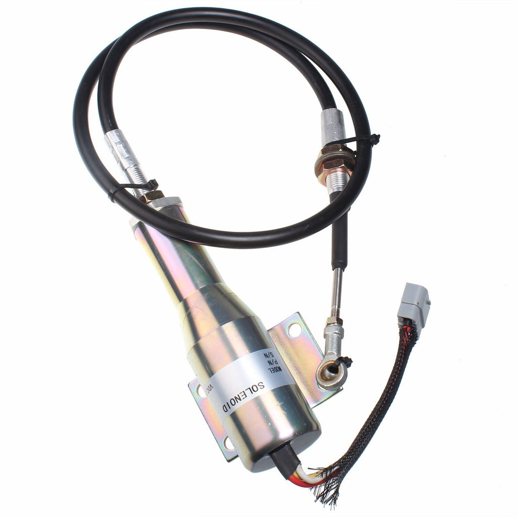 Stop Solenoid SA-4744-24 SA-4646 24V For Volvo L120C L90C L150C