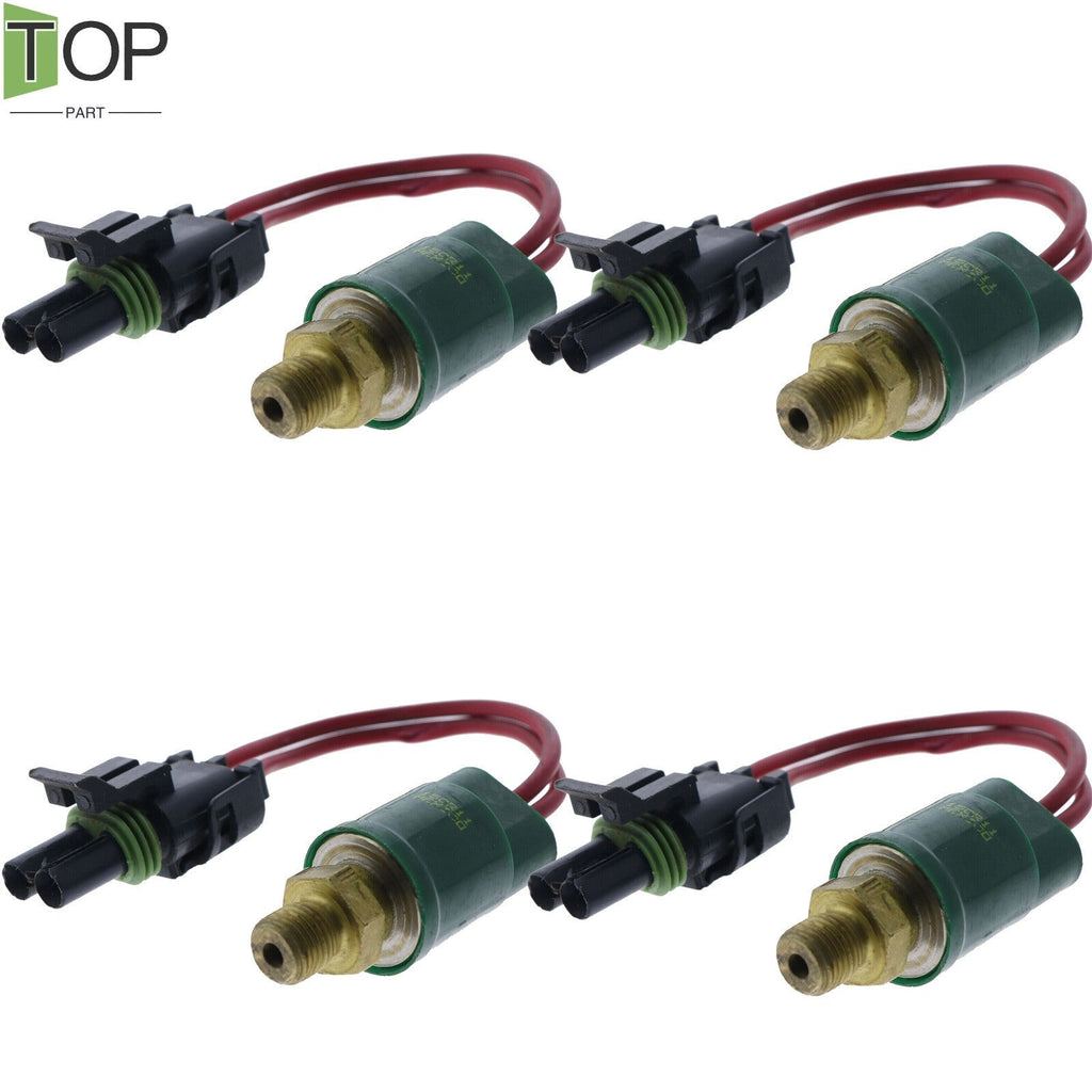 4X Park Brake Oil Switch AT159811 For John Deere 310SK 710J 210LE 485E 644G 410E