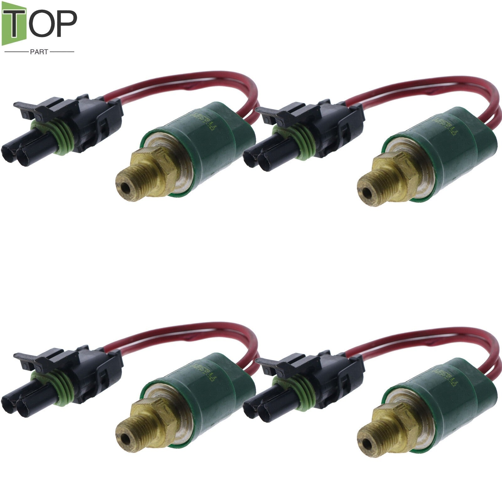 4X Park Brake Oil Switch AT159811 For John Deere 310SK 710J 210LE 485E 644G 410E