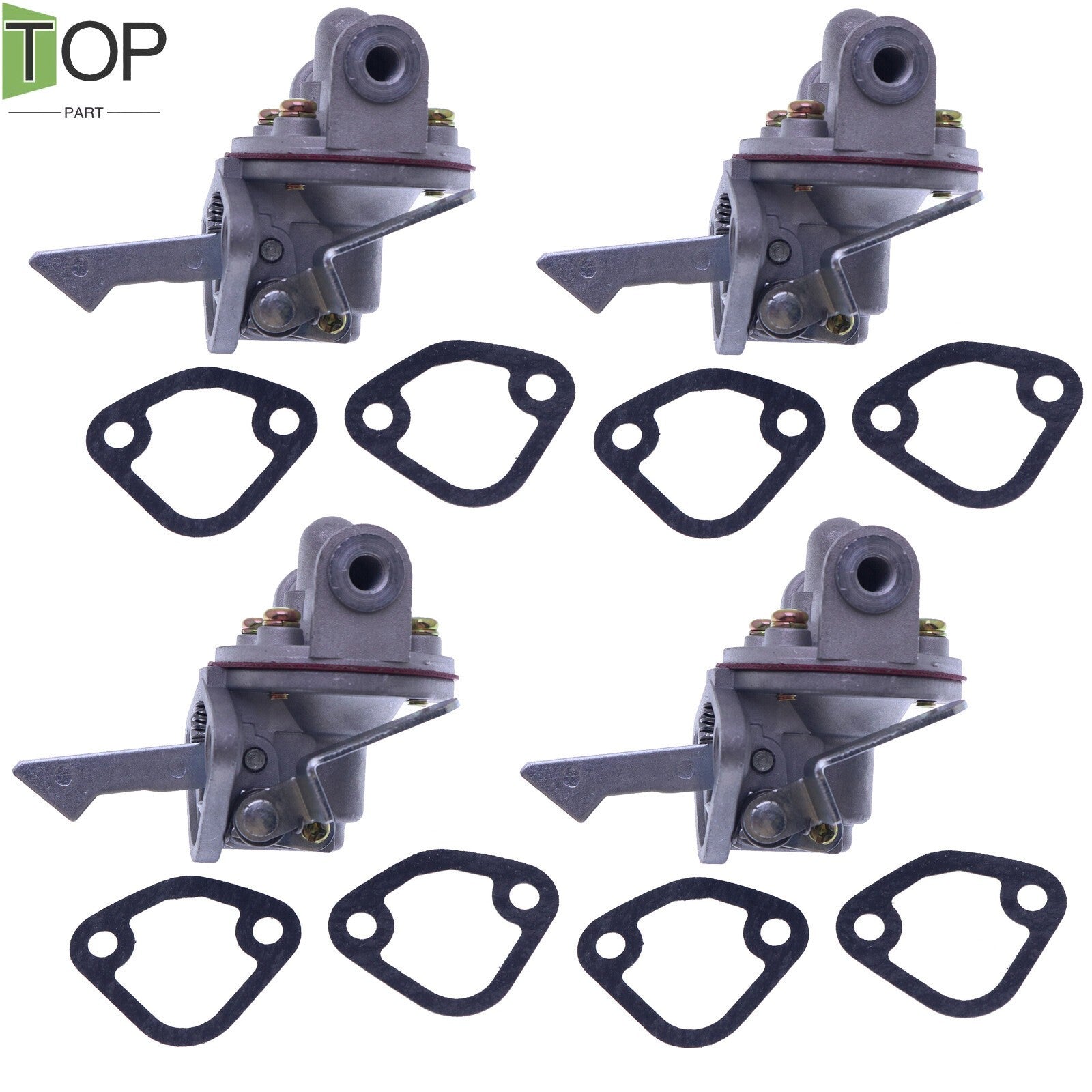 4X For Yanmar 1GM 1GM10 Fuel Lift Pump 105582-52010 3GMD 2QM(20) 2QM20Y 3QM