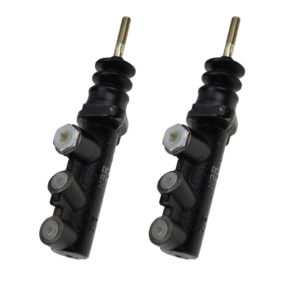 D141779 D136837 2X Brake Master Cylinder Compatible With Case Backhoe Loaders