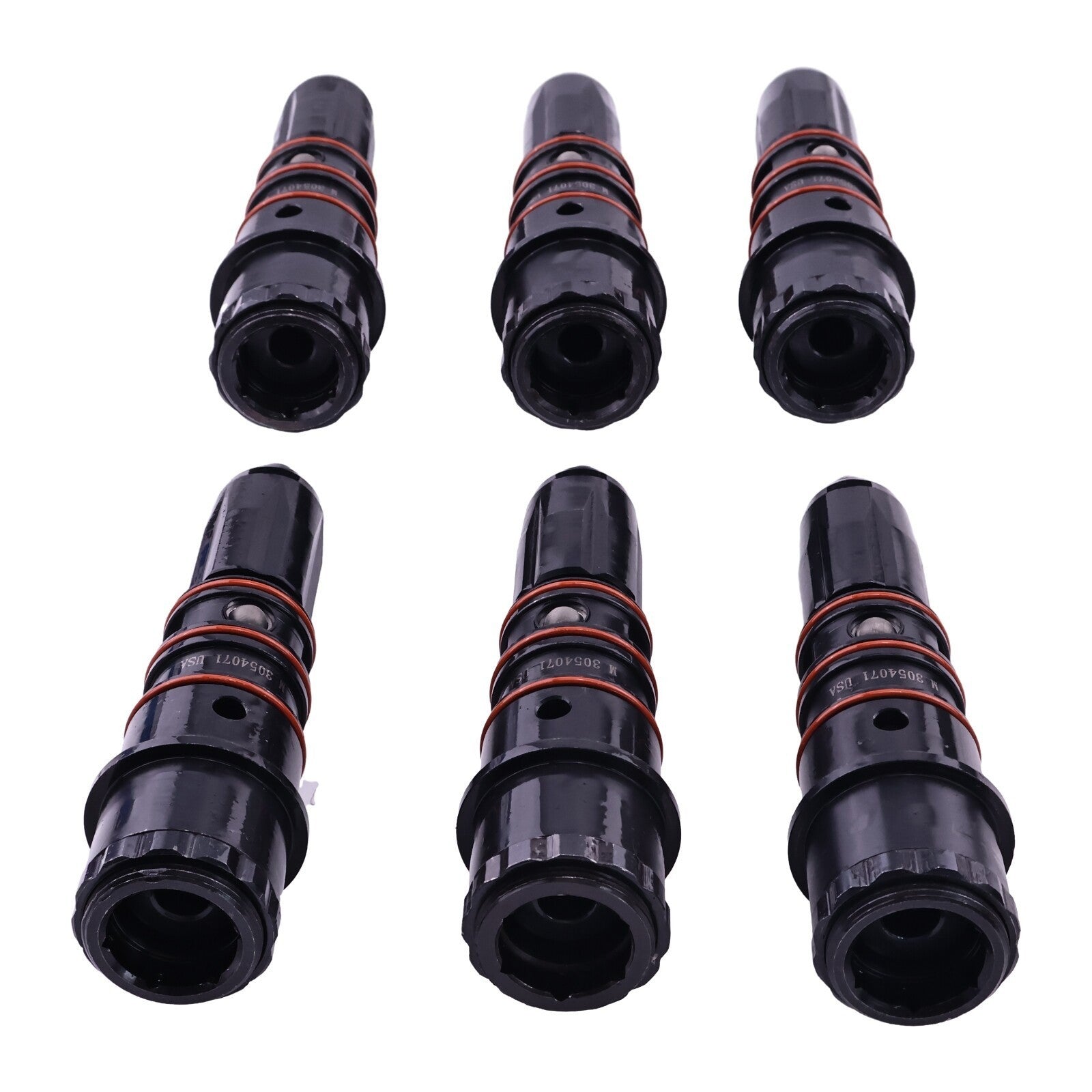 6X Fuel Injectors 3054071 3018346 Compatible with Cummins 855 N855 NT855