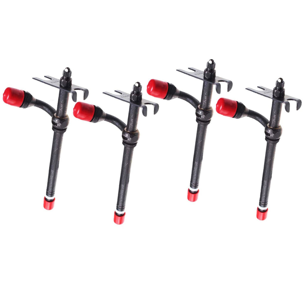 4 PCS A140828 20673 Fuel Injector For Case 450 450B 455B 1845 1845S 480C 580C