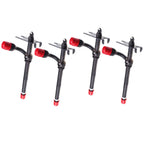 4 PCS A140828 20673 Fuel Injector For Case 450 450B 455B 1845 1845S 480C 580C