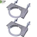 2X Exhaust Pipe Clamp 6677363 7101708 Fits Bobcat 751G 753 763 773 7753 S130