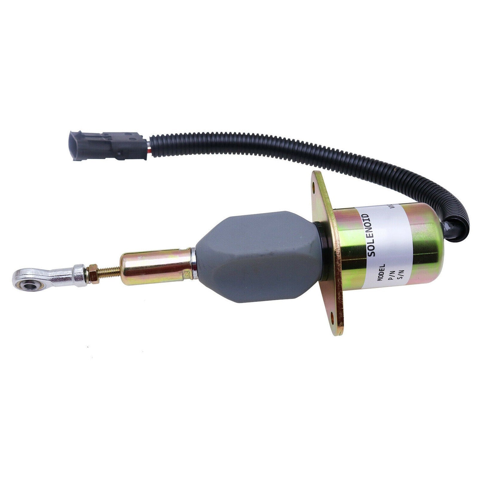 2X NEW Shut Down Solenoid 3923680 For Cummins 6CT