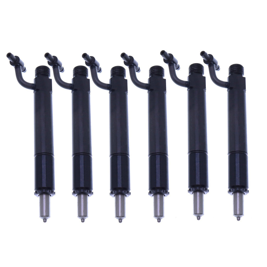 New 6X Fuel Injectors 675967C1 631571C91 For Farmall 966 1066 1086 1466 1486