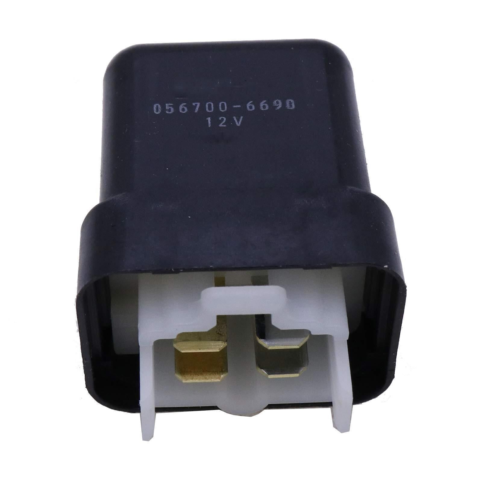 2X Genuine Starter Relay 35800-75070 056700-6690 For Kubota L2650DT L2950DT