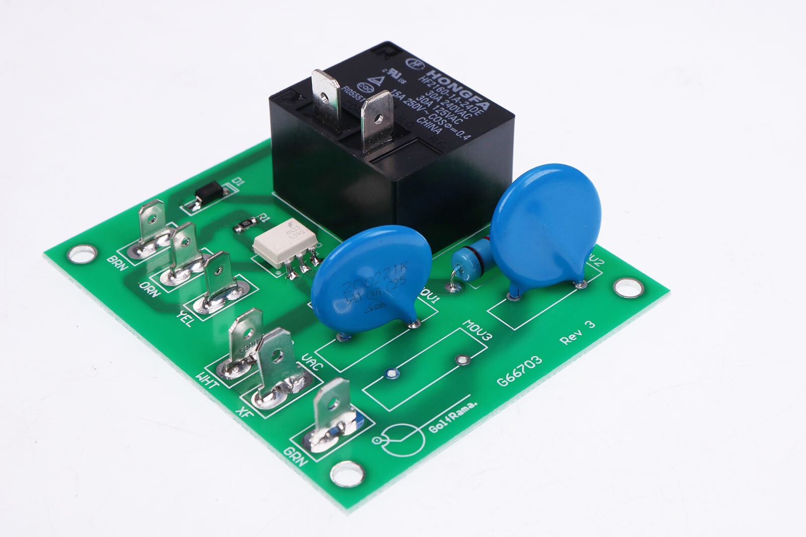 For E-Z-Go Powerwise Plus Powerwise+ Charger Board Power Input 1994+ G6670301
