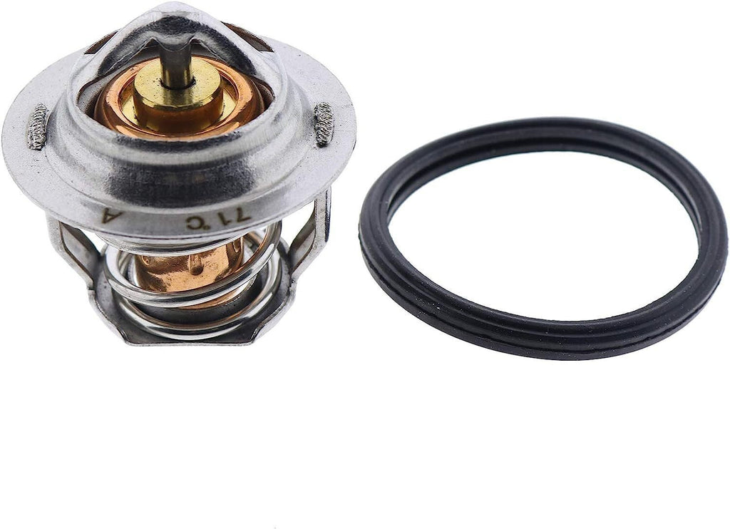 Water Pump with Return Hose Thermostat For Kubota G6200H