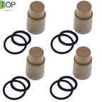 4X 6661807 Hydraulic Drain Filter Element For Bobcat 645 T140 T180 T190 T200