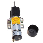 2X 12V Stop Solenoid 2 Terminals 1504-12C2U1B1S1 for Kubota DF-750