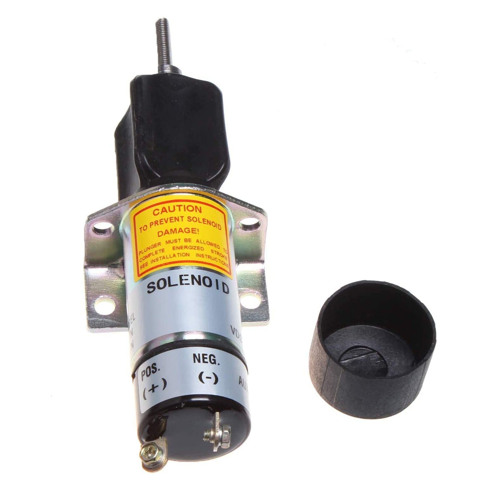 2X 12V Stop Solenoid 2 Terminals 1504-12C2U1B1S1 for Kubota DF-750