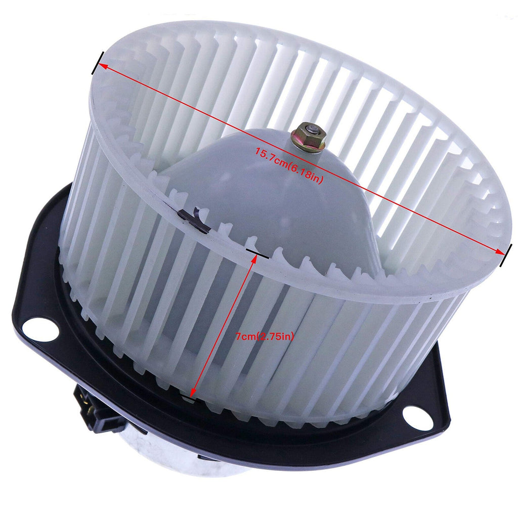 Blower Motor Fan 24V 162500-6330 For Denso Komatsu Hitachi CAT John Deere Hino