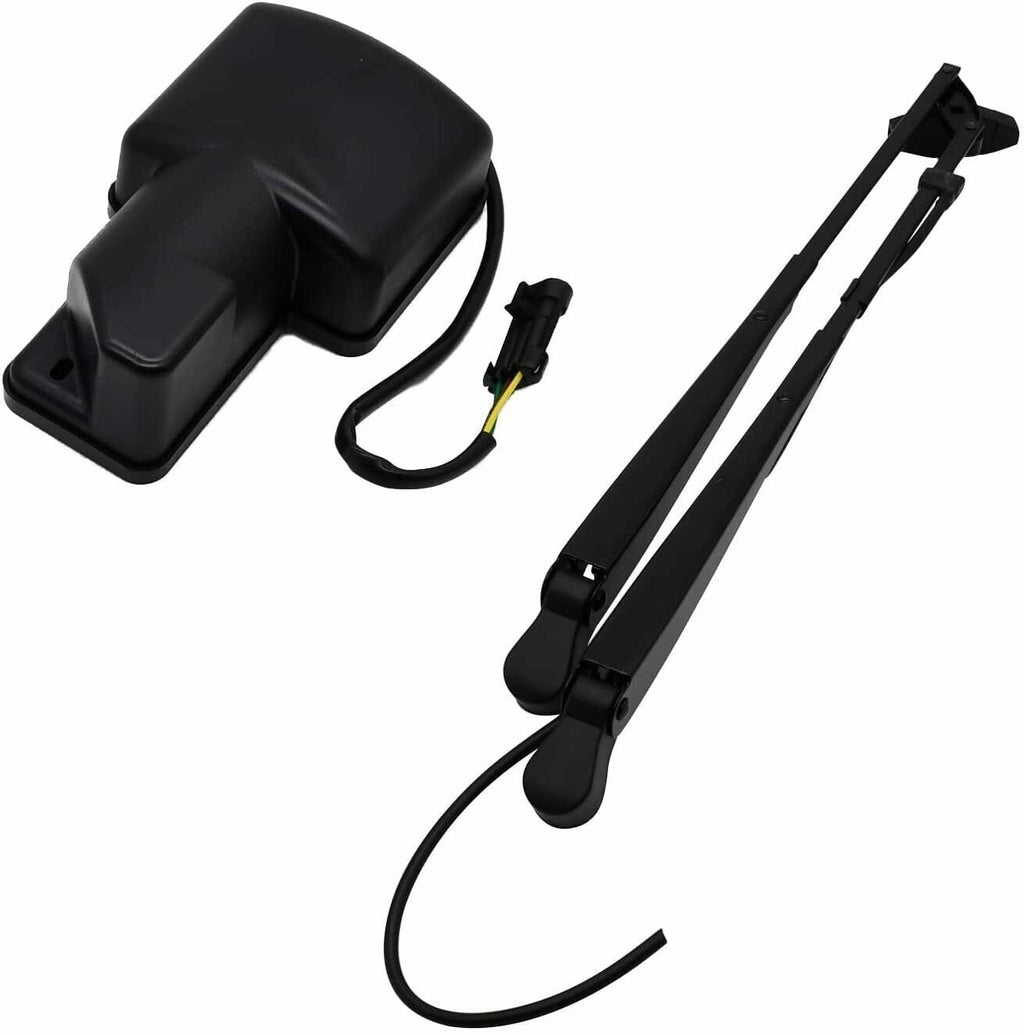 Wiper Motor Arm Blade Kit 6679476 7188371 7188372 For Bobcat S100 S130 S150