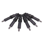 6X Fuel Injectors AR101885 AR74665 For John Deere Engine 6466A 6466D 6466T