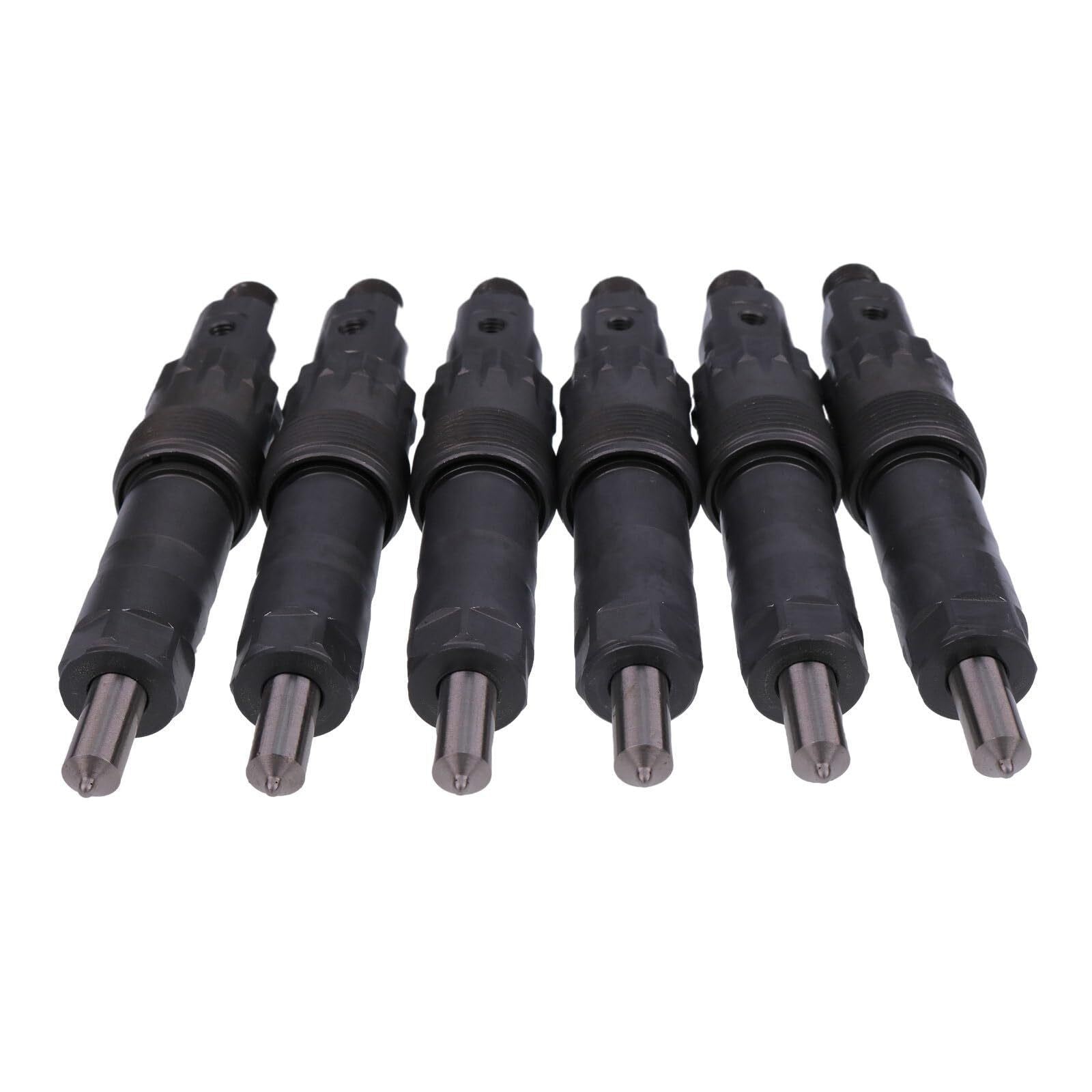 6X Fuel Injectors AR101885 AR74665 For John Deere Engine 6466A 6466D 6466T