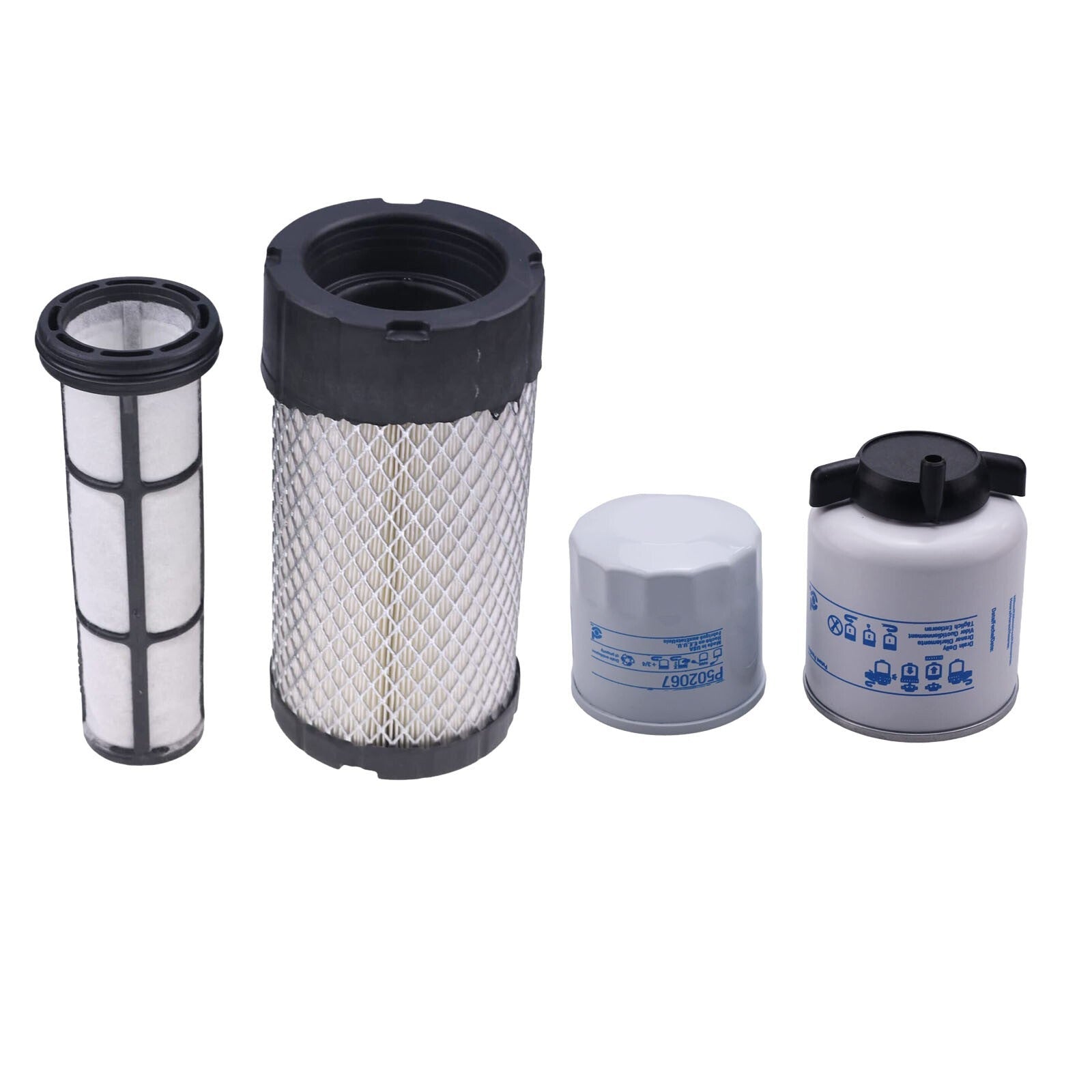 6671057 6667352 6687262 6687263 Filter Kit For Bobcat 319 320 321 322 323 324