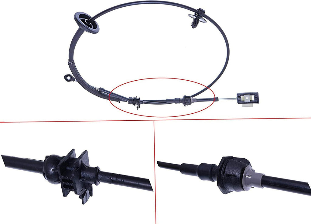 XC3Z-7E395-CA Automatic Transmission Shift Cable For Ford Super Duty F-250 7.3L