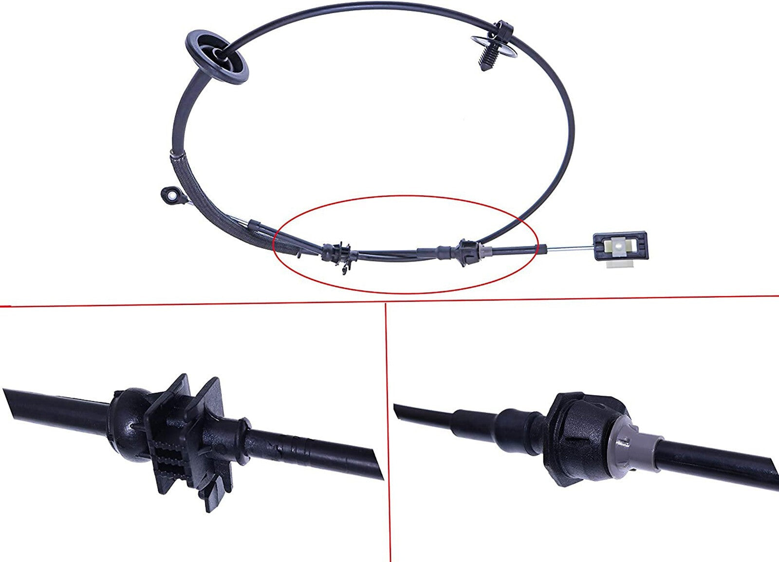 XC3Z-7E395-CA Automatic Transmission Shift Cable For Ford Super Duty F-250 7.3L