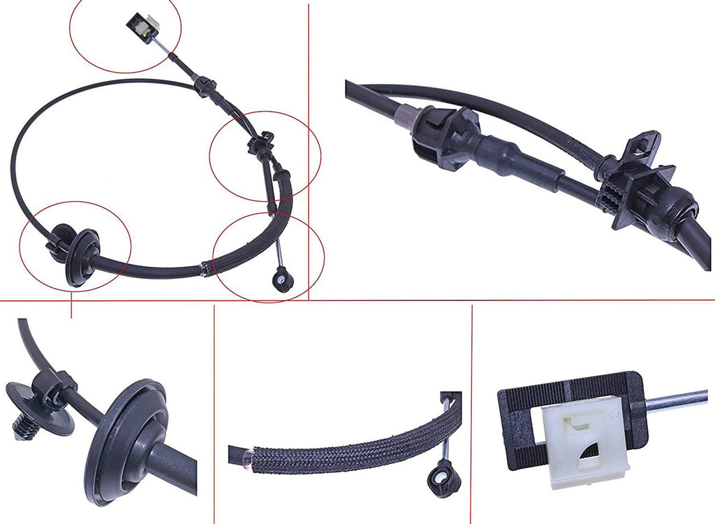 XC3Z-7E395-CA Automatic Transmission Shift Cable For Ford Super Duty F-250 7.3L