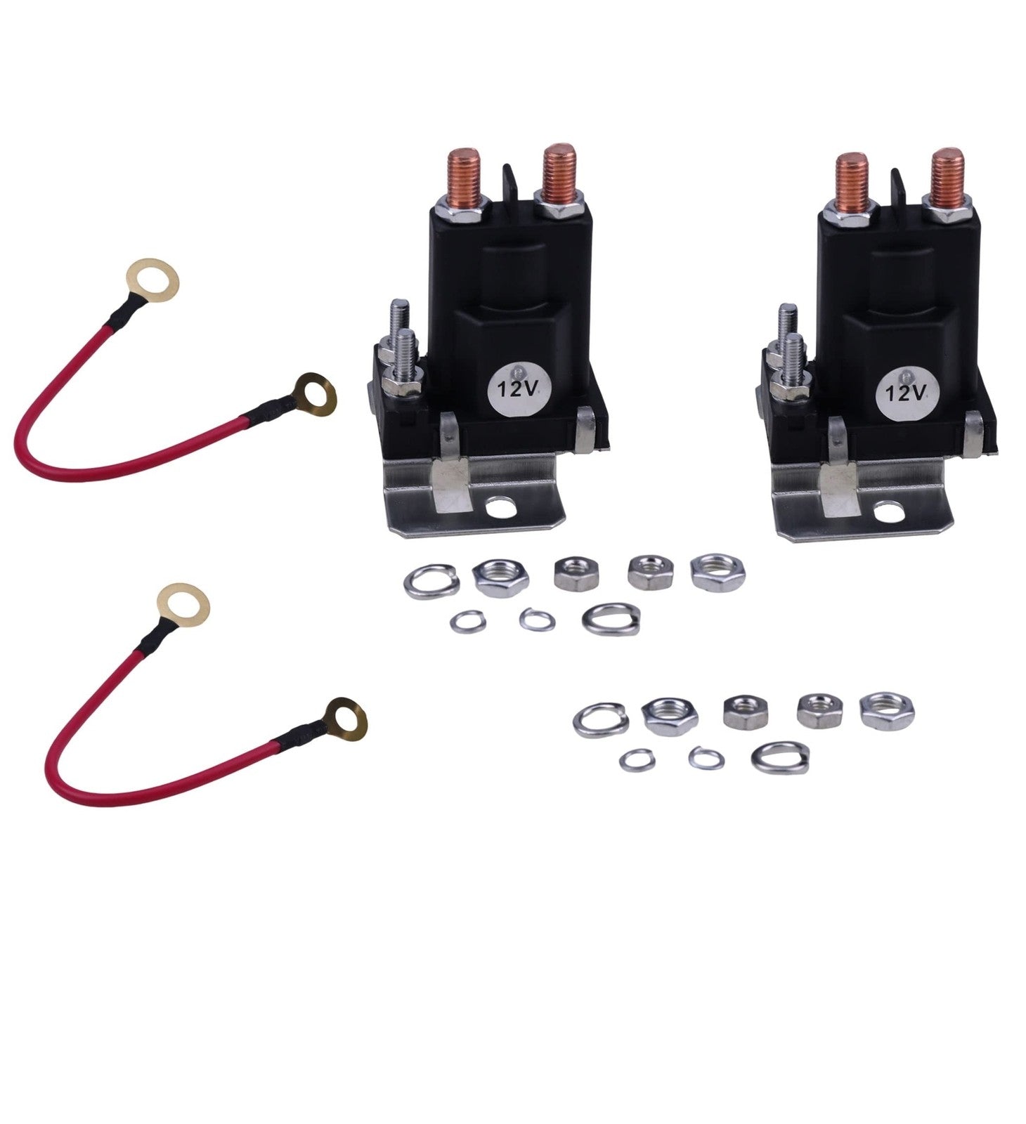 12V 2 Pack For Fisher Western Snow Plow 4 Post Tower Solenoid 5794K-1 56134K