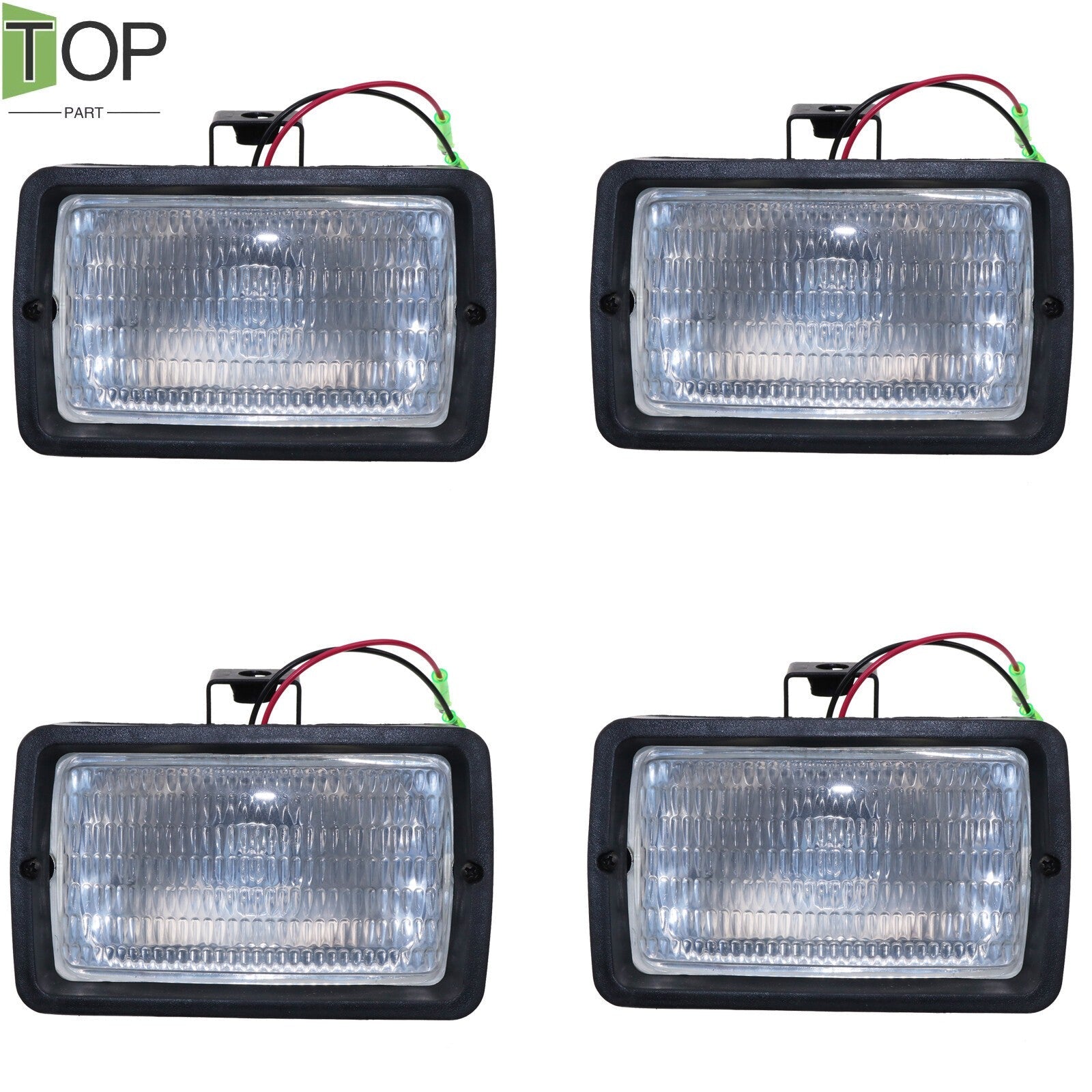 4X Work Lamp 398847A3 For Case 570MXT 580M 580SM 580N 590SM 650K 750K